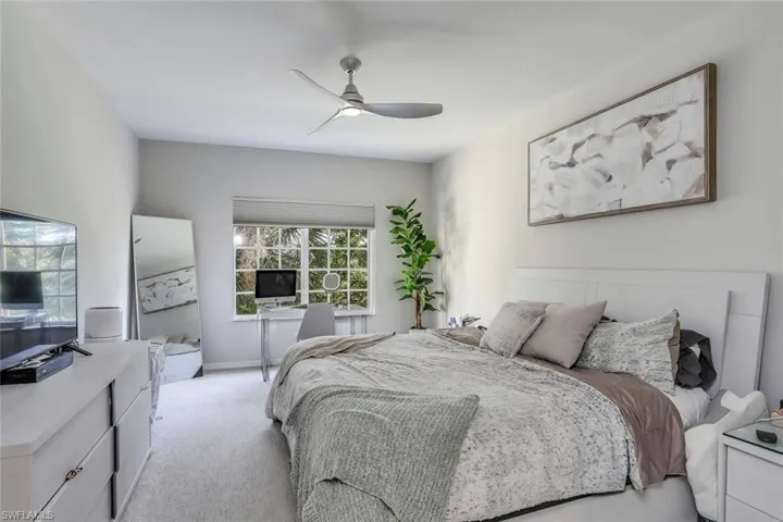 Primary bedroom - perfect relaxation, bright and neutral decor.