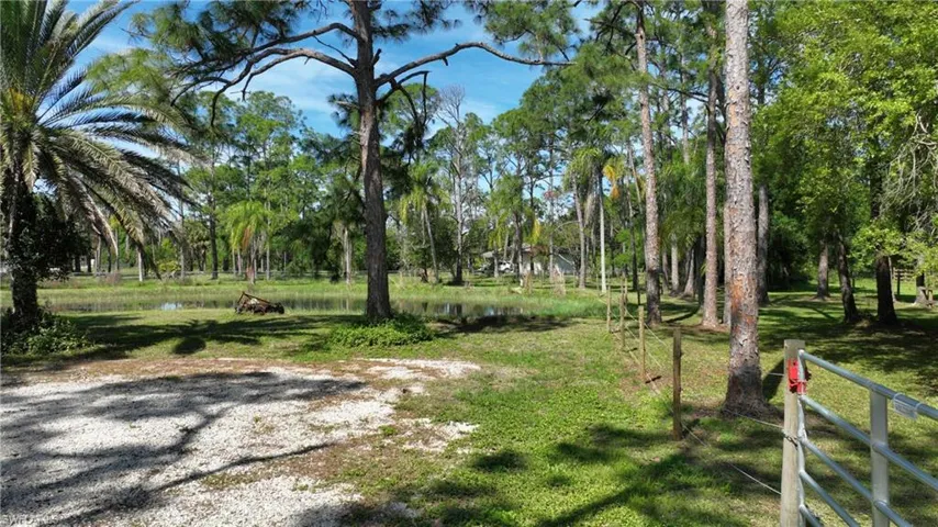 Trailer parking area