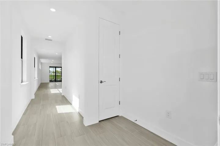 Interior of completed home