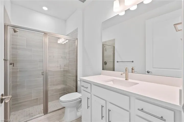 Interior of completed home