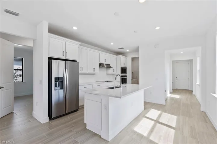 Interior of completed home