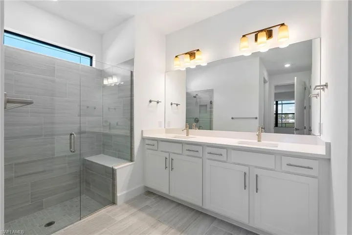 Interior of completed home