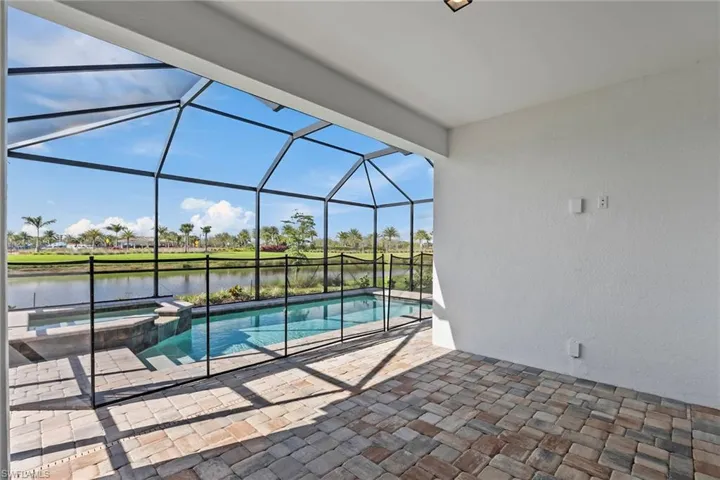 Interior of completed home