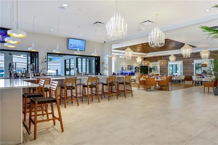 Dining room space at the Clubhouse