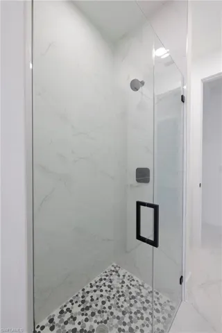 Bathroom with walk in shower