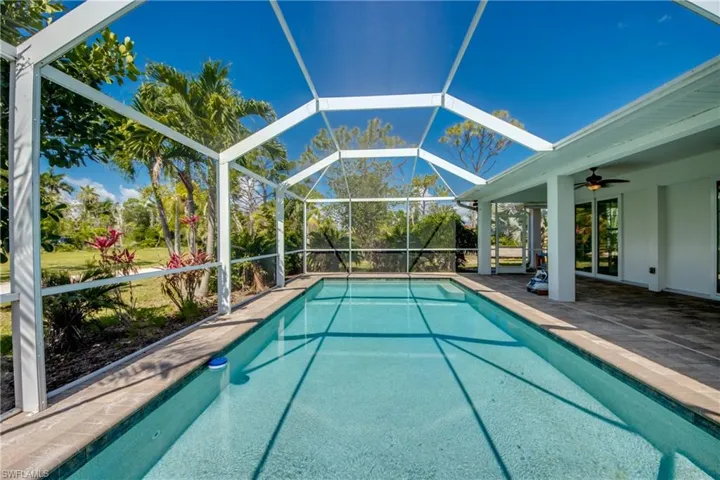 View of pool
