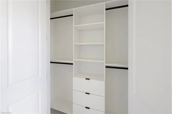 View of closet