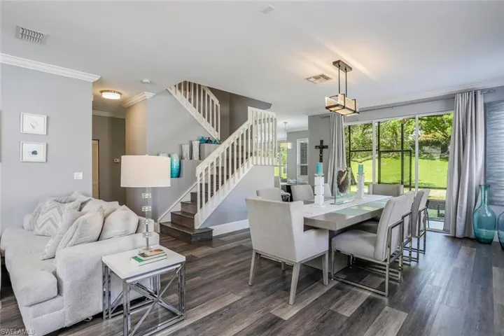 Front entrance- dining area