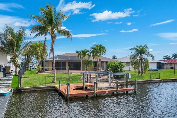 Boat dock and lift