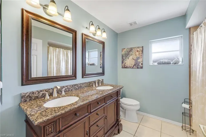 Remodeled second bathroom
