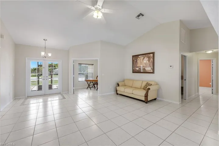 Beautiful double door entryway