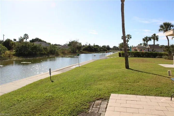 View of yard featuring a water view