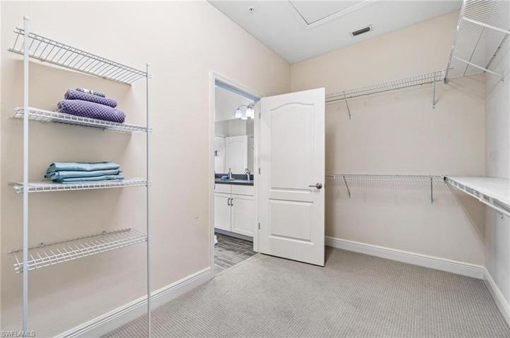 Large Primary Walk- IN Closet