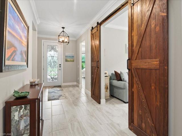 Foyer Hallway & Den