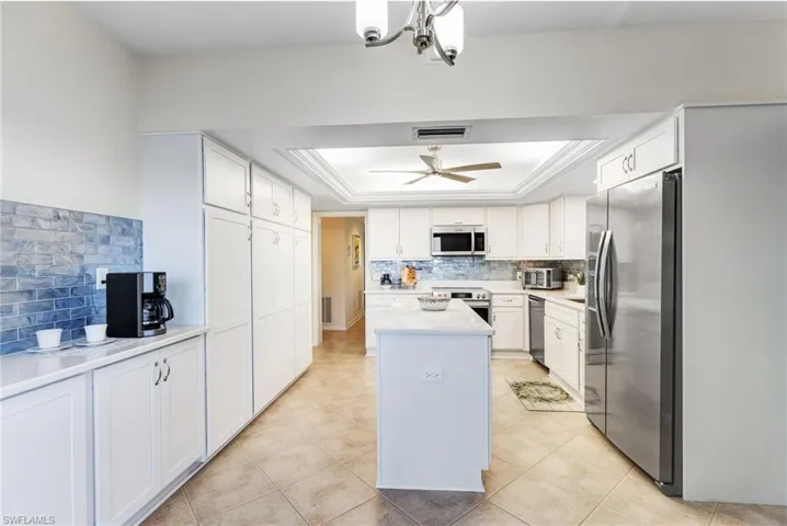 Plenty of countertops and storage