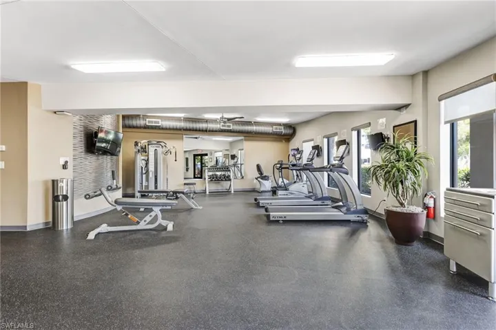 New fitness center