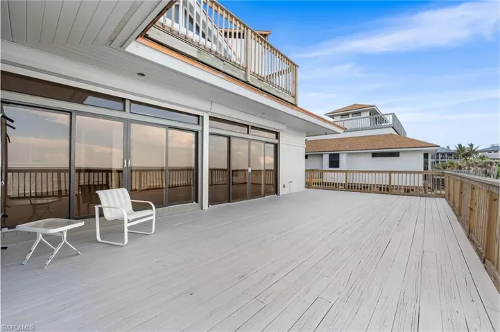 View of deck