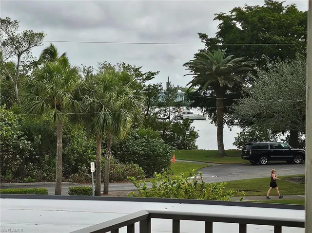 VIEW FROM FRONT BALCONY