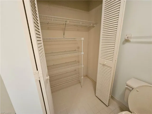 View of closet