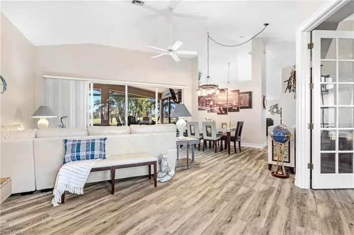 Come on into this open and light living room
