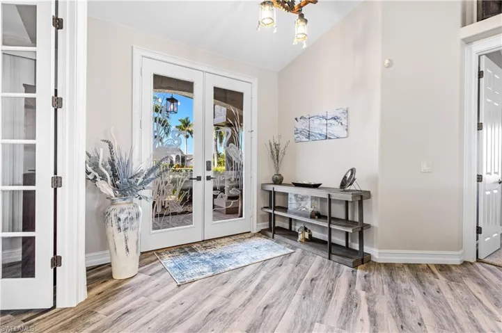 Foyer gives you plenty of room to welcome friends and family