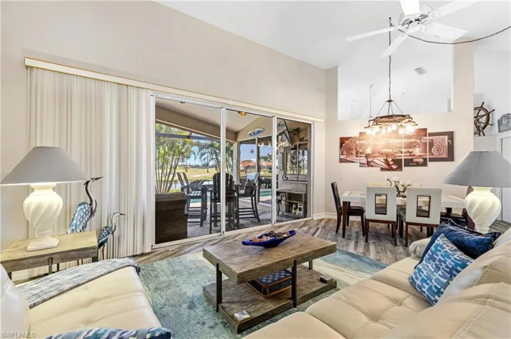 Access to your lanai and enjoy the breeze and the Florida winters