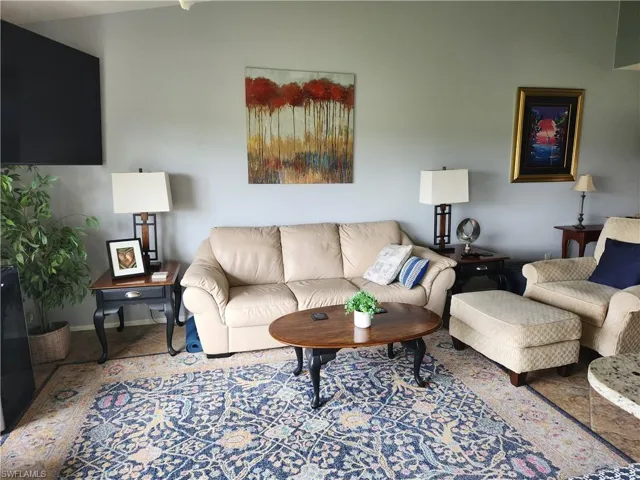 View of living area