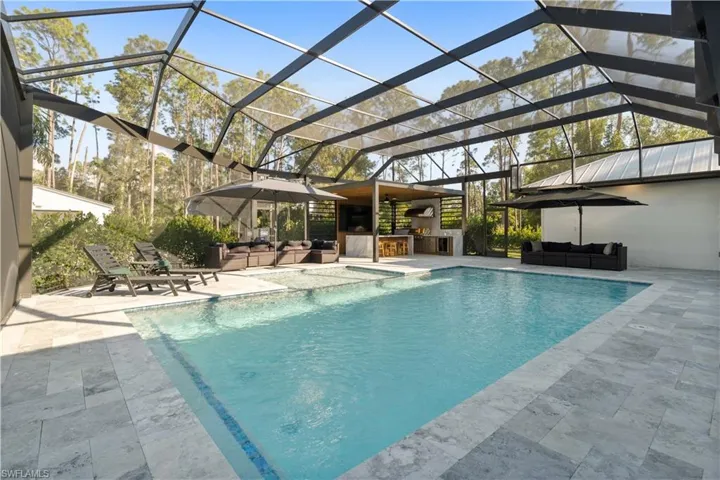 Expansive Pool area