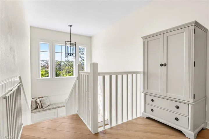 View of the sitting area on the landing of the staircase!