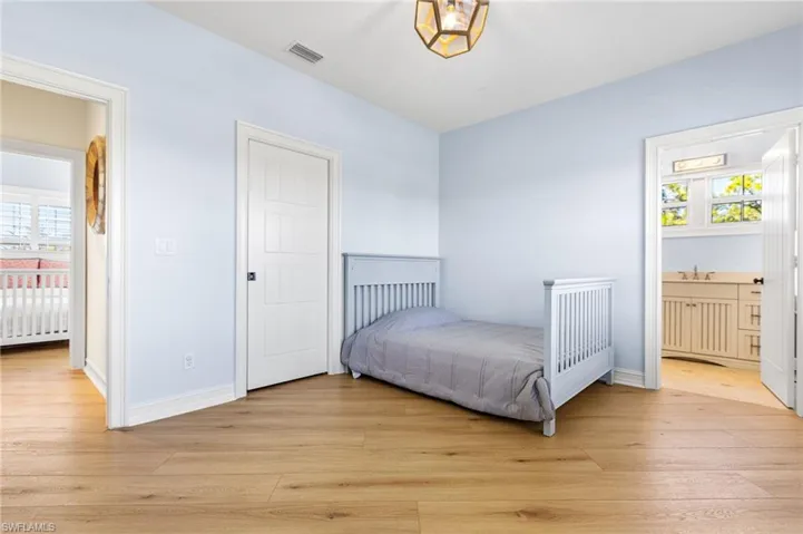 2nd bedroom with an ensuite bathroom.
