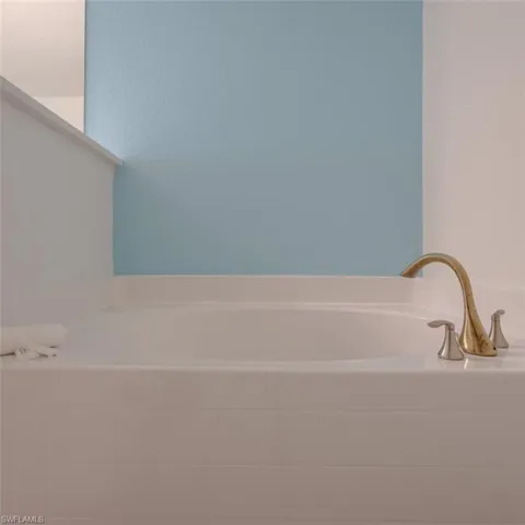 Bathroom with a bath