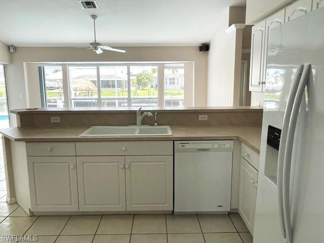 Kitchen overlooking Family Room