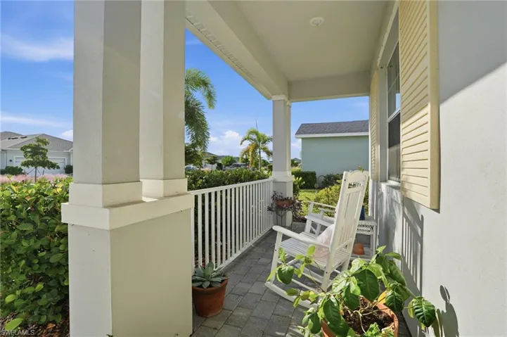 View of porch