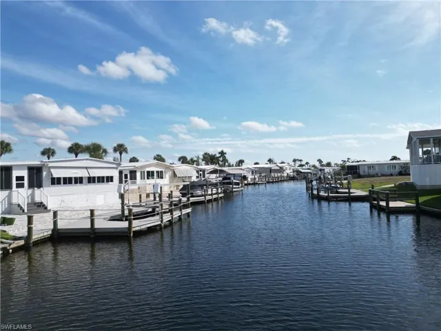 Looking South down the canal