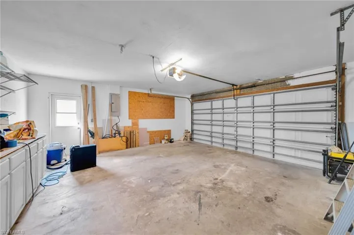 2 Car Garage with Power Cord for Generator