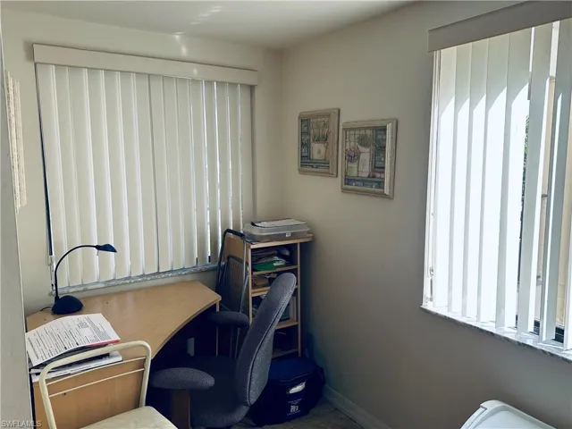 Home office featuring plenty of natural light
