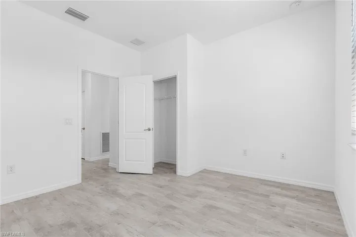 Guest room 1 with tile and closet