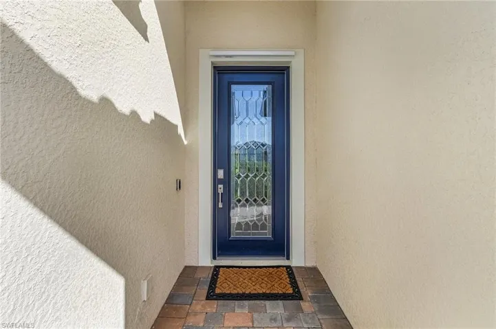 Beautiful covered entry