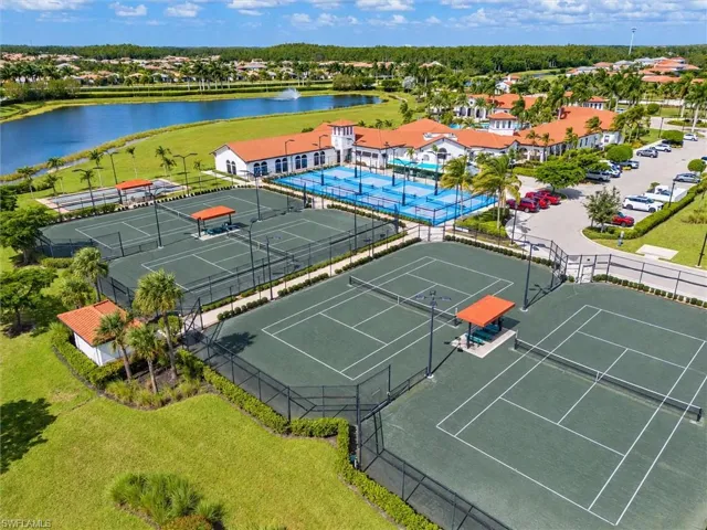 Clay tennis courts
