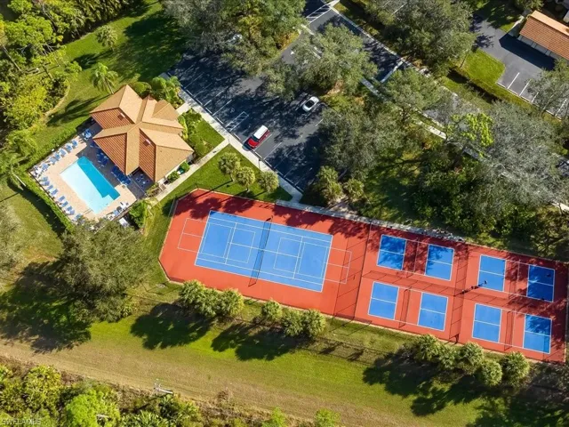 Aerial View of Amenities