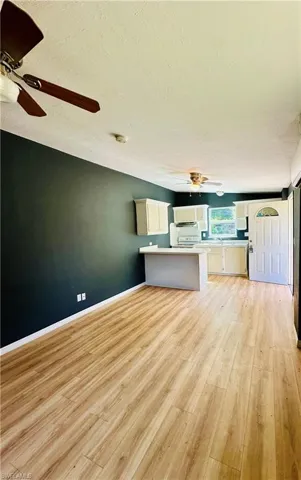 Back unit main room and shared kitchen space