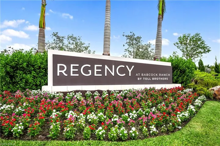 +55 Regency Gated Community Entrance