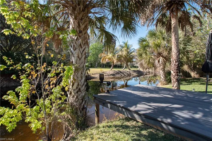 Fishing Dock over Canal
