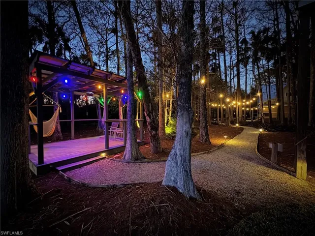 Gazebo at Night