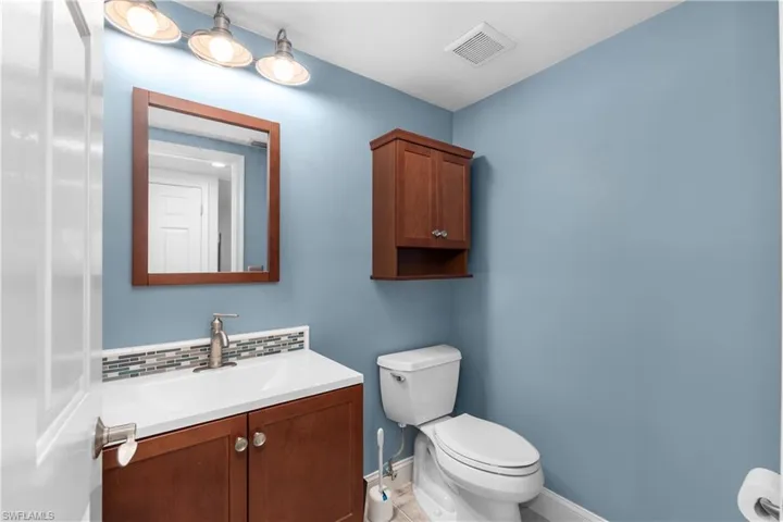 Half Bath on 1st Floor