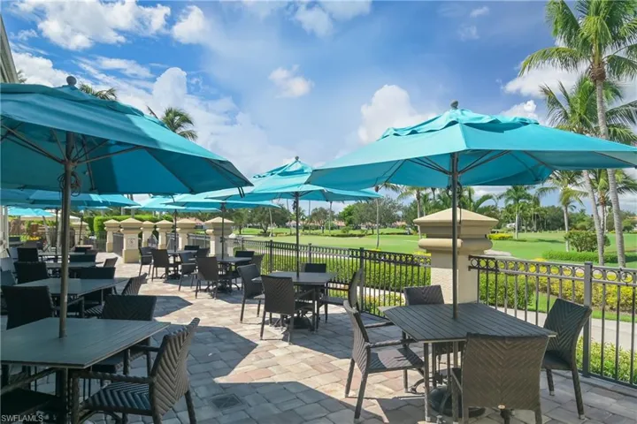View of patio