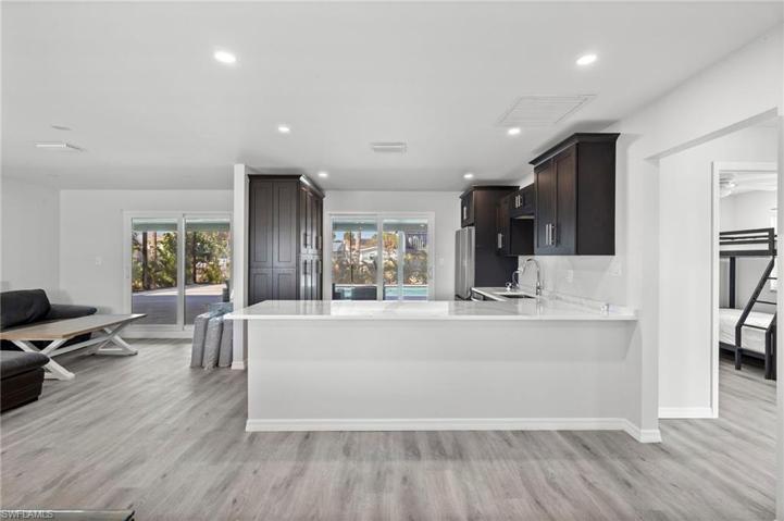 True open concept living