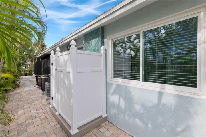 Outdoor shower