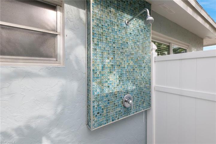 Outdoor shower