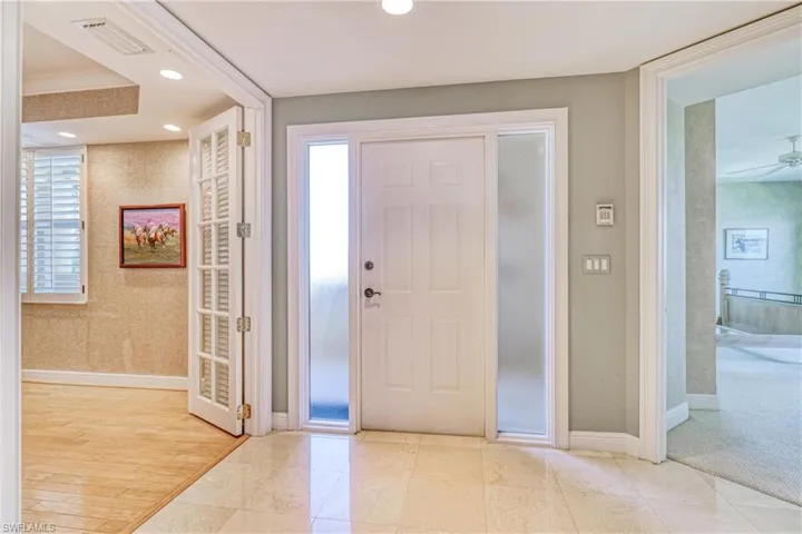 Front door foyer